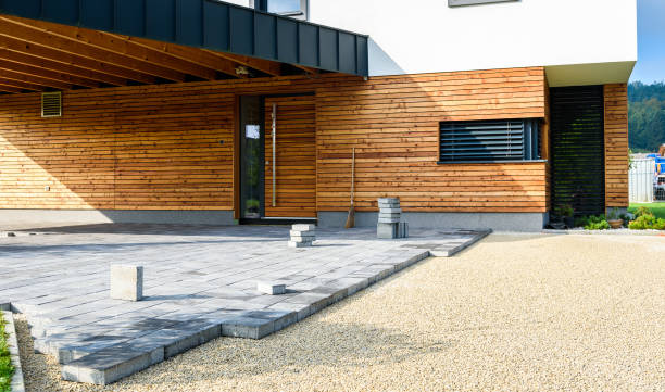 Permeable Paver Driveway in Countryside, VA